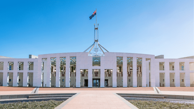 Parlamento australiano, Canberra, Australia (Credito: Mlenny via Canva)